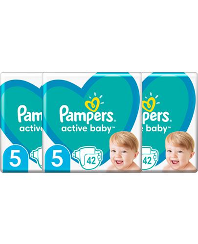  Pampers Active Baby Pieluchy 5 11-16 kg, 3 x 42 szt. - Apteka internetowa Melissa  