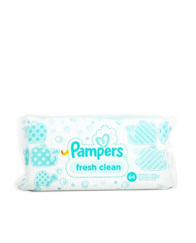 PAMPERS FRESH CLEAN Chusteczki pielęgnacyjne - 64 szt. - Apteka internetowa Melissa