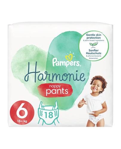  Pampers Happy Pants Harmonie Pieluchomajtki rozmiar 6 15+ kg, 18 szt., cena, opinie, właściwości - Apteka internetowa Melissa  