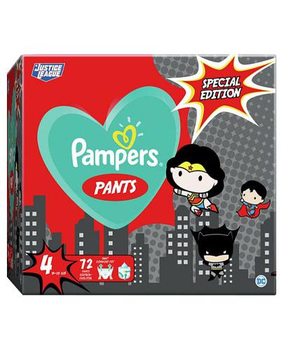 Pampers Pants 4 Pieluchy 9-15 kg Special Edition - 72 szt. - cena, opinie, stosowanie - Drogeria Melissa