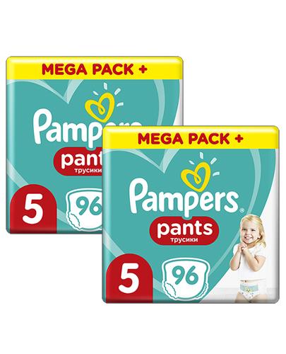 PAMPERS PANTS 5 JUNIOR Pieluchomajtki 12-17 kg - 2 x 96 szt. - Apteka internetowa Melissa