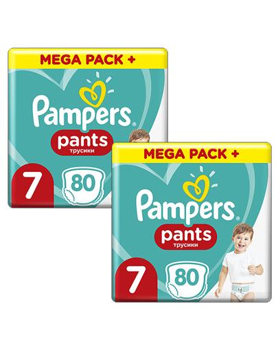 PAMPERS PANTS 7 Pieluchomajtki 17+ kg - 2 x 80 szt. - Apteka internetowa Melissa