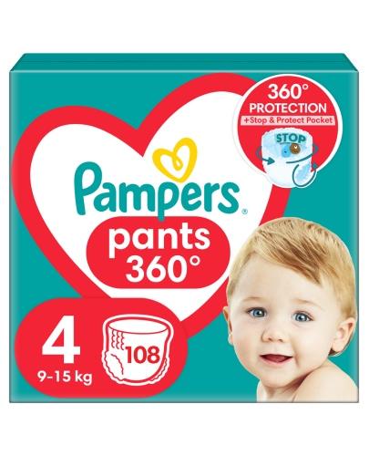 zdjęcie Pampers Pants Pieluchomajtki rozmiar 4, 9-15 kg, 108 sztuk