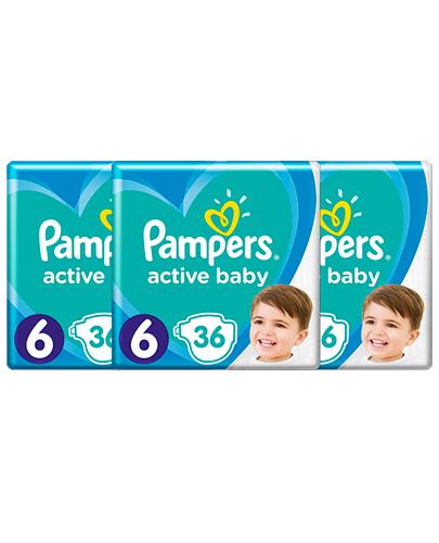  Pampers Pieluchy Active Baby rozmiar 6, 3 x 36 szt. pieluszek - Apteka internetowa Melissa  