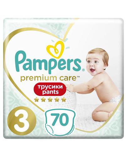  Pampers Premium Care Pants Pieluchomajtki rozmiar 3 6-11 kg, 70 szt., cena, opinie, stosowanie - Apteka internetowa Melissa  