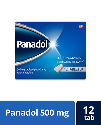 PANADOL Lek przecwibólowy - 12 tabl. - Apteka internetowa Melissa