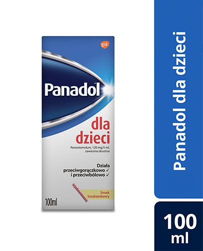 PANADOL DLA DZIECI Lek przeciwbólowy - 100 ml - Apteka internetowa Melissa