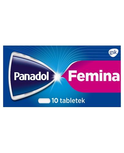 PANADOL FEMINA Lek przeciwbólowy - 10 tabl. - Apteka internetowa Melissa