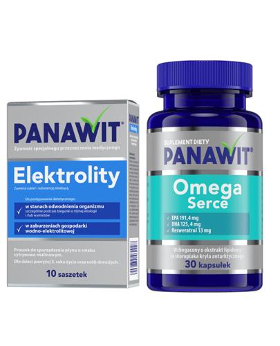  PANAWIT Elektrolity - 10 sasz. + PANAWIT Omega Serce - 30 kaps. - Apteka internetowa Melissa  
