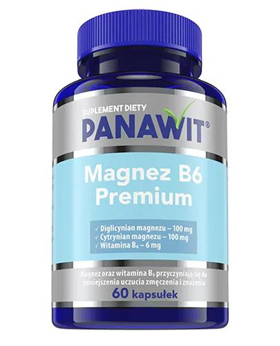  PANAWIT Magnez B6 premium 60 kapsułek - Apteka internetowa Melissa  