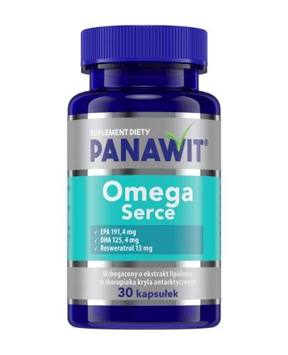  PANAWIT Omega Serce - 30 kaps. - cena, opinie, właściwości  - Apteka internetowa Melissa  