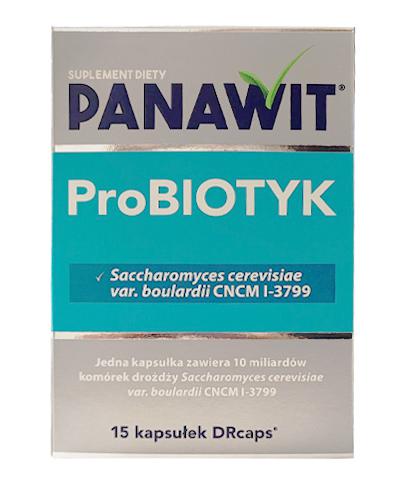  PANAWIT Probiotyk, 15 kapsułek - Apteka internetowa Melissa  