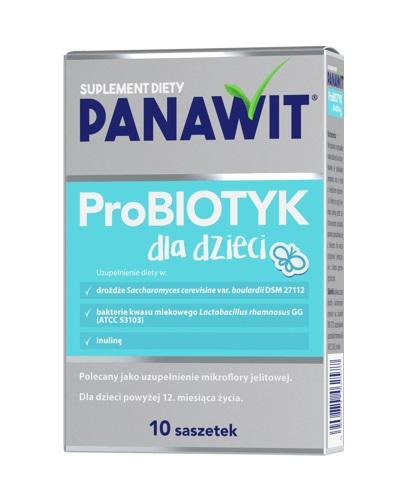  Panawit Probiotyk dla dzieci - 10 saszetek Na florę jelitową - cena, opinie, stosowanie - Apteka internetowa Melissa  