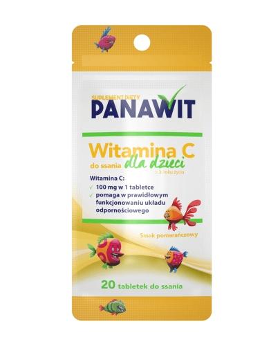 PANAWIT Witamina C dla dzieci - 20 tabletek do...