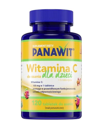 Panawit Witamina C Do Ssania Dla Dzieci 120 Tabl O Smaku Pomarańczowym Cena Opinie Stosowanie