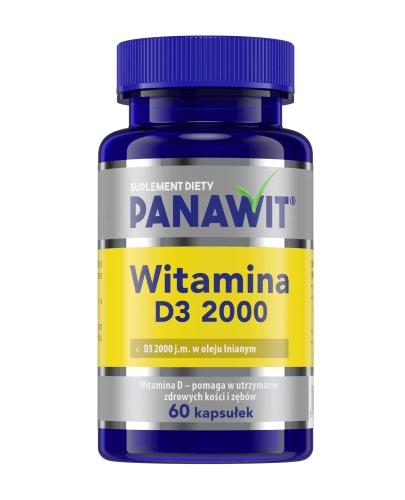 PANAWIT Witamina D3 2000 j.m. - 60 kaps.