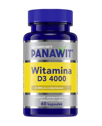 PANAWIT Witamina D3 4000 - 60 kaps.