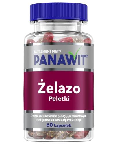 Panawit Żelazo Peletki, 60 kapsułek