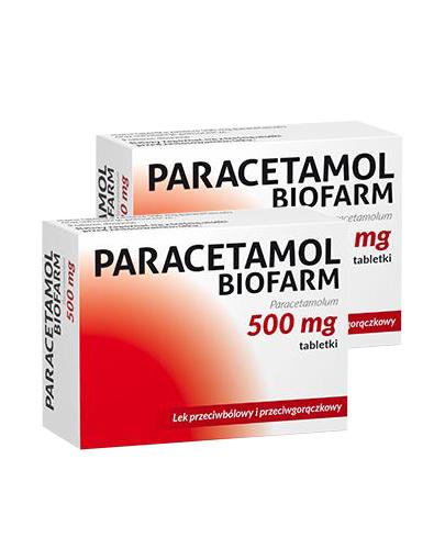  PARACETAMOL BIOFARM 500 mg - 2 x 10 tabl. - Apteka internetowa Melissa  