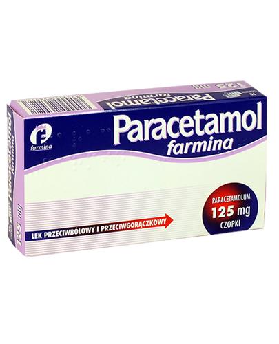 Paracetamol farmina 125 mg,10 czop., cena, opinie, dawkowanie - Apteka internetowa Melissa  