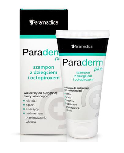 
                                                                          PARADERM PLUS Szampon z dziegciem sosnowym i octopiroxem - 150 ml - Drogeria Melissa                                              