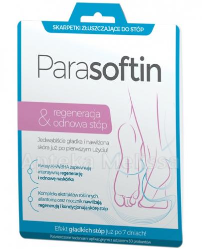 PARASOFTIN Skarpetki złuszczające do stóp - 2 szt.