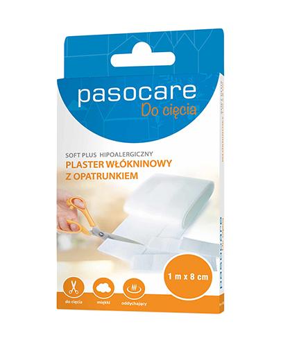 Pasocare Soft Plus Hipoalergiczny plaster włókninowy z opatrunkiem 1 m x 8 cm - 1 szt. Do opatrywania ran - cena, opinie, stosowanie 