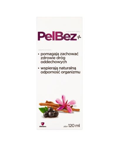 PELBEZ + Płyn - wzmacnia odporność i łagodzi podrażnienia gardła 120 ml