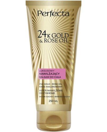  Perfecta 24K Gold & Rose Oil Luksusowy nawilżający balsam do ciała, 250 ml - Apteka internetowa Melissa  