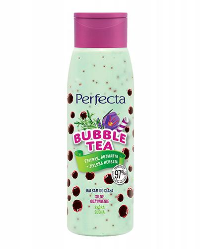  Perfecta Bubble Tea Balsam do ciała Silne odżywienie Szafran, Rozmaryn + Zielona herbata, 400 ml, cena, opinie, wskazania - Apteka internetowa Melissa  