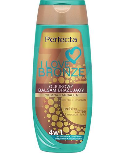 Perfecta I Love Bronze Olejkowy balsam brązujący ciemna karnacja - 250 ml - cena, opinie, wskazania - Apteka internetowa Melissa