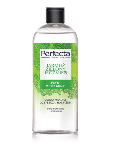 PERFECTA JARMUŻ ZIELONY JĘCZMIEŃ Płyn micelarny - 400 ml - cera normalna i mieszana - Apteka internetowa Melissa