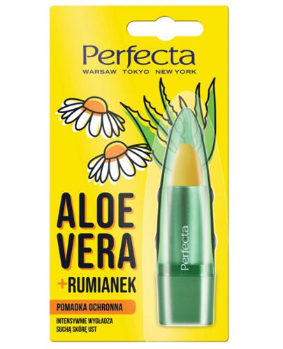  Perfecta Pomadka ochronna do ust Aloe vera + Rumianek - 5 g - cena, opinie, wskazania - Apteka internetowa Melissa  