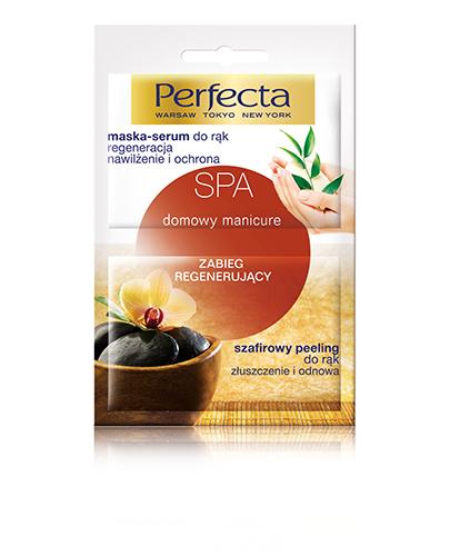  Perfecta SPA Maska-serum do rąk + szafirowy peeling do rąk - 2 x 6 ml - cena, opinie, właściwości  - Apteka internetowa Melissa  