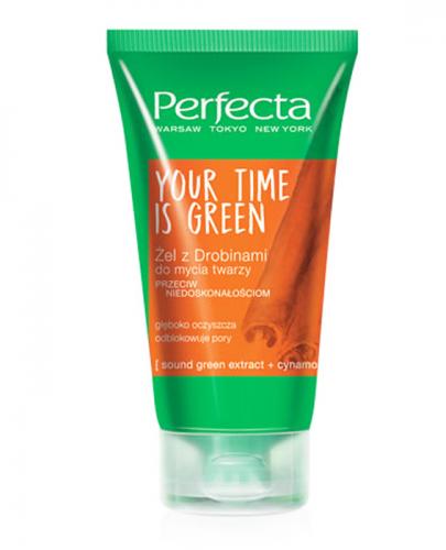  PERFECTA YOUR TIME IS GREEN Żel z drobinami do mycia twarzy - 150 ml - Apteka internetowa Melissa  