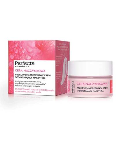Perfecta Przeciwzmarszczkowy Krem wzmacniający naczynka, 50 ml