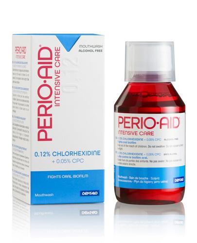  PERIO-AID INTENSIVE CARE 0,12% Płyn do płukania jamy ustnej - 150 ml - cena, wskazania, właściwości  - Apteka internetowa Melissa  