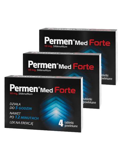  Permen Med Forte 50 mg, 3 x 4 tabletki powlekane - Apteka internetowa Melissa  