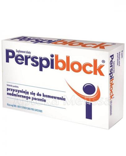  PERSPIBLOCK Hamuje nadmierne wydzielanie potu, 60 tabletek - Apteka internetowa Melissa  