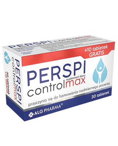 PERSPICONTROL MAX - 40 tabl. Nadmierne pocenie - cena, opinie, właściwości