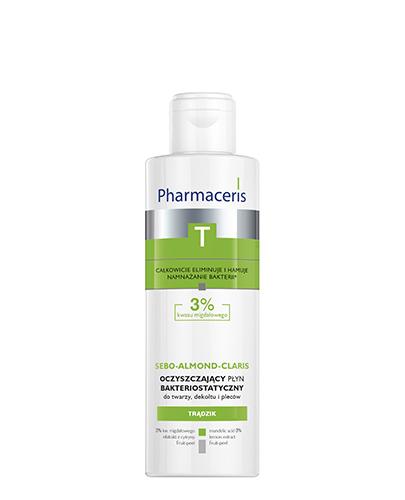 PHARMACERIS T SEBO ALMOND CLARIS Płyn oczyszczający bakteriostatyczny 3% - 190 ml - Apteka internetowa Melissa
