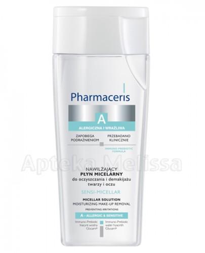PHARMACERIS A SENSI-MICELLAR Nawilżający Płyn Micelarny do oczyszczania i demakijażu twarzy i oczu - 200 ml - Apteka internetowa Melissa