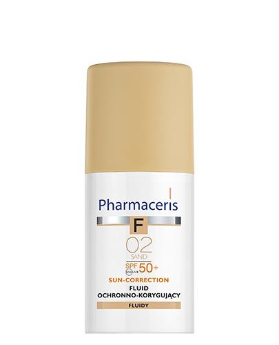 PHARMACERIS F Fluid ochronno-korygujący SPF50+ 02 sand - 30 ml - Apteka internetowa Melissa