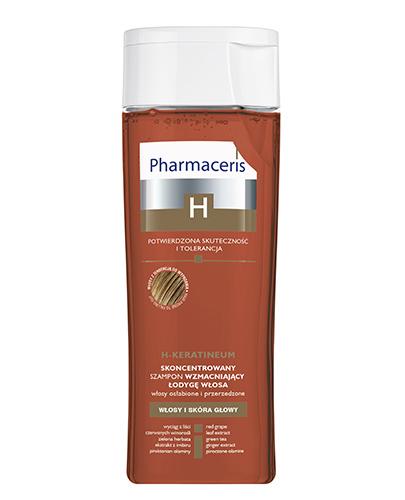 
                                                                          PHARMACERIS H KERATINEUM Skoncentrowany szampon wzmacniający do włosów osłabionych - 250 ml - Drogeria Melissa                                              