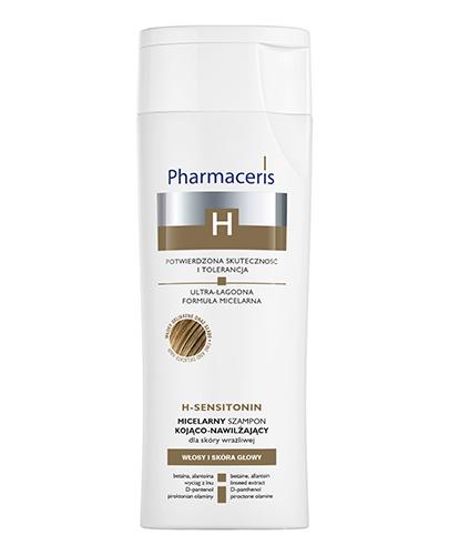 PHARMACERIS H SENSITONIN Micelarny szampon kojąco-nawilżający do skóry wrażliwej - 250 ml - Apteka internetowa Melissa
