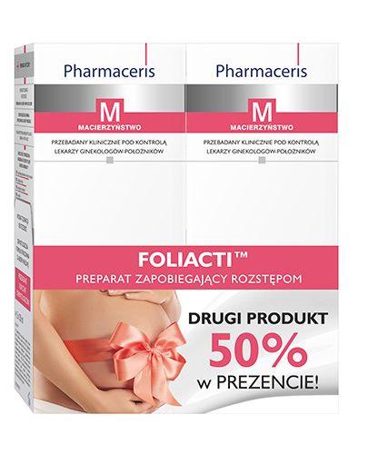  Pharmaceris M Foliacti Krem przeciw rozstępom do ciała dla kobiet w ciąży, 150 ml + 150 ml - Apteka internetowa Melissa  
