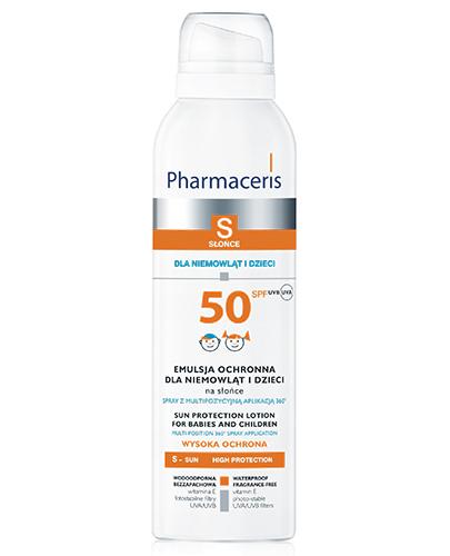 PHARMACERIS S Emulsja w sprayu dla dzieci SPF50 - 150 ml - Apteka internetowa Melissa