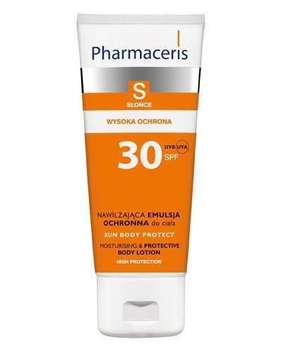 PHARMACERIS S SUN BODY PROTECT Nawilżająca emulsja ochronna do ciała SPF 30 - 200 ml - Apteka internetowa Melissa