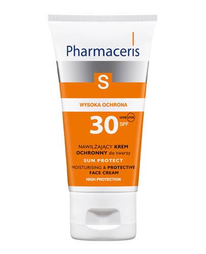PHARMACERIS S SUN PROTECT Nawilżający krem ochronny do twarzy SPF30 - 50 ml - Apteka internetowa Melissa