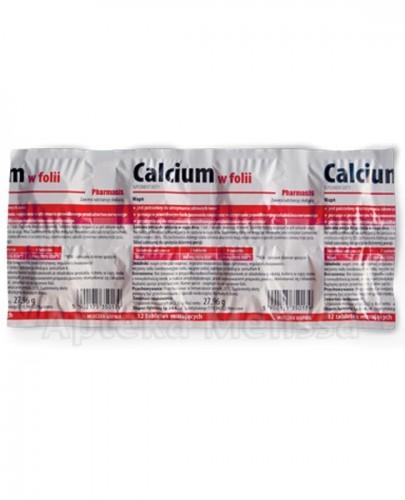 PHARMASIS Calcium w folii - 12 tabl. mus. - Apteka internetowa Melissa